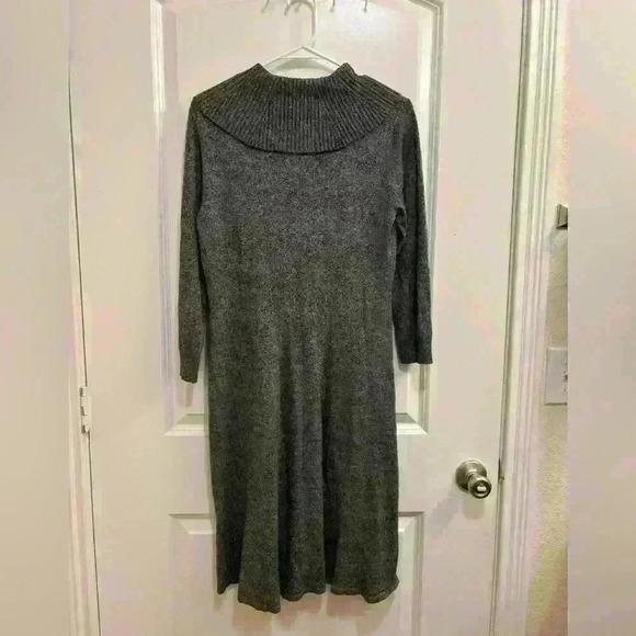 Dana Buchman Cowl Neck Sweater Dress Size Medium - Picture 3 of 6